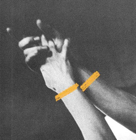Hands with bracelets